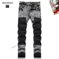 Cheap Balmain Jeans For Men #1346777 Replica Wholesale [$48.00 USD] [ITEM#1346777] on Replica Balmain Jeans