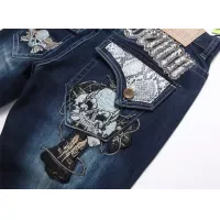Cheap Philipp Plein PP Jeans For Men #1346780 Replica Wholesale [$48.00 USD] [ITEM#1346780] on Replica Philipp Plein PP Jeans