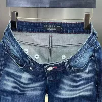 Cheap Philipp Plein PP Jeans For Men #1346789 Replica Wholesale [$56.00 USD] [ITEM#1346789] on Replica Philipp Plein PP Jeans