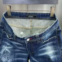 Cheap Philipp Plein PP Jeans For Men #1346790 Replica Wholesale [$56.00 USD] [ITEM#1346790] on Replica Philipp Plein PP Jeans