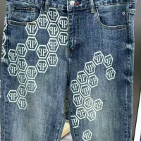 Cheap Philipp Plein PP Jeans For Men #1346793 Replica Wholesale [$56.00 USD] [ITEM#1346793] on Replica Philipp Plein PP Jeans
