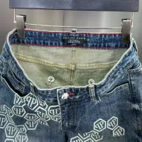 Cheap Philipp Plein PP Jeans For Men #1346793 Replica Wholesale [$56.00 USD] [ITEM#1346793] on Replica Philipp Plein PP Jeans
