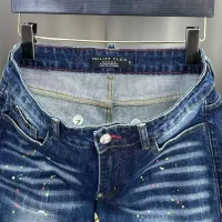 Cheap Philipp Plein PP Jeans For Men #1346796 Replica Wholesale [$56.00 USD] [ITEM#1346796] on Replica Philipp Plein PP Jeans