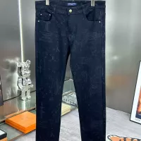 Cheap Louis Vuitton LV Jeans For Men #1346808 Replica Wholesale [$56.00 USD] [ITEM#1346808] on Replica Louis Vuitton LV Jeans