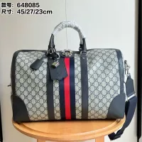Cheap Gucci Travel Bags #1346813 Replica Wholesale [$98.00 USD] [ITEM#1346813] on Replica Gucci Travel Bags