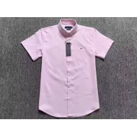Cheap Tommy Hilfiger TH Shirts Short Sleeved For Men #1346826 Replica Wholesale [$42.00 USD] [ITEM#1346826] on Replica Tommy Hilfiger TH Shirts