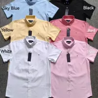 Cheap Tommy Hilfiger TH Shirts Short Sleeved For Men #1346827 Replica Wholesale [$42.00 USD] [ITEM#1346827] on Replica Tommy Hilfiger TH Shirts