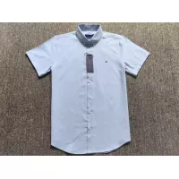 Cheap Tommy Hilfiger TH Shirts Short Sleeved For Men #1346828 Replica Wholesale [$42.00 USD] [ITEM#1346828] on Replica Tommy Hilfiger TH Shirts