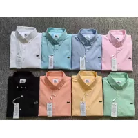 Cheap Lacoste Shirts Short Sleeved For Men #1346833 Replica Wholesale [$42.00 USD] [ITEM#1346833] on Replica Lacoste Shirts