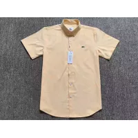 Cheap Lacoste Shirts Short Sleeved For Men #1346834 Replica Wholesale [$42.00 USD] [ITEM#1346834] on Replica Lacoste Shirts