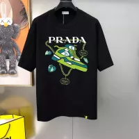 Cheap Prada T-Shirts Short Sleeved For Men #1346989 Replica Wholesale [$40.00 USD] [ITEM#1346989] on Replica Prada T-Shirts