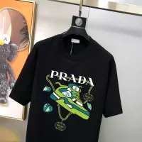 Cheap Prada T-Shirts Short Sleeved For Men #1346989 Replica Wholesale [$40.00 USD] [ITEM#1346989] on Replica Prada T-Shirts
