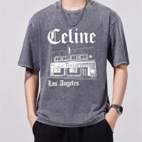 Cheap Celine T-Shirts Short Sleeved For Men #1347008 Replica Wholesale [$45.00 USD] [ITEM#1347008] on Replica Celine T-Shirts