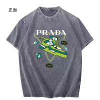 Cheap Prada T-Shirts Short Sleeved For Men #1347021 Replica Wholesale [$45.00 USD] [ITEM#1347021] on Replica Prada T-Shirts