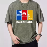 Cheap Balenciaga T-Shirts Short Sleeved For Men #1347049 Replica Wholesale [$45.00 USD] [ITEM#1347049] on Replica Balenciaga T-Shirts