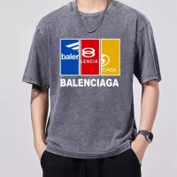 Cheap Balenciaga T-Shirts Short Sleeved For Men #1347050 Replica Wholesale [$45.00 USD] [ITEM#1347050] on Replica Balenciaga T-Shirts