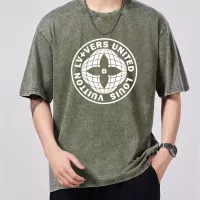 Cheap Louis Vuitton LV T-Shirts Short Sleeved For Men #1347057 Replica Wholesale [$45.00 USD] [ITEM#1347057] on Replica Louis Vuitton LV T-Shirts