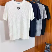 Cheap Prada T-Shirts Short Sleeved For Men #1347071 Replica Wholesale [$45.00 USD] [ITEM#1347071] on Replica Prada T-Shirts