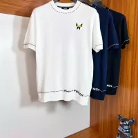 Cheap Fendi T-Shirts Short Sleeved For Men #1347080 Replica Wholesale [$45.00 USD] [ITEM#1347080] on Replica Fendi T-Shirts