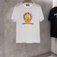 Cheap Chrome Hearts T-Shirts Short Sleeved For Unisex #1347105 Replica Wholesale [$25.00 USD] [ITEM#1347105] on Replica Chrome Hearts T-Shirts