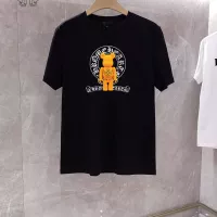 Cheap Chrome Hearts T-Shirts Short Sleeved For Unisex #1347108 Replica Wholesale [$25.00 USD] [ITEM#1347108] on Replica Chrome Hearts T-Shirts