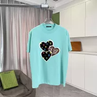 Cheap Louis Vuitton LV T-Shirts Short Sleeved For Unisex #1347291 Replica Wholesale [$42.00 USD] [ITEM#1347291] on Replica Louis Vuitton LV T-Shirts
