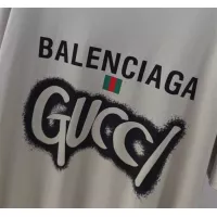 Cheap Balenciaga T-Shirts Short Sleeved For Unisex #1347321 Replica Wholesale [$42.00 USD] [ITEM#1347321] on Replica Balenciaga T-Shirts