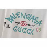 Cheap Balenciaga T-Shirts Short Sleeved For Unisex #1347326 Replica Wholesale [$42.00 USD] [ITEM#1347326] on Replica Balenciaga T-Shirts