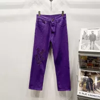 Cheap Chrome Hearts Jeans For Men #1347357 Replica Wholesale [$60.00 USD] [ITEM#1347357] on Replica Chrome Hearts Jeans