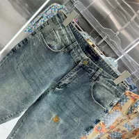 Cheap Louis Vuitton LV Jeans For Men #1347366 Replica Wholesale [$60.00 USD] [ITEM#1347366] on Replica Louis Vuitton LV Jeans