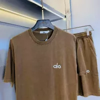 Cheap ALO Tracksuits Short Sleeved For Unisex #1347382 Replica Wholesale [$52.00 USD] [ITEM#1347382] on Replica ALO Tracksuits