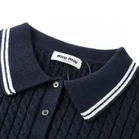 Cheap MIU MIU Sweaters Long Sleeved For Women #1347401 Replica Wholesale [$92.00 USD] [ITEM#1347401] on Replica MIU MIU Sweaters