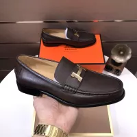 Cheap Hermes Leather Shoes For Men #1347405 Replica Wholesale [$100.00 USD] [ITEM#1347405] on Replica Hermes Leather Shoes