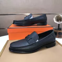 Cheap Hermes Leather Shoes For Men #1347406 Replica Wholesale [$100.00 USD] [ITEM#1347406] on Replica Hermes Leather Shoes