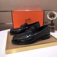 Cheap Hermes Leather Shoes For Men #1347407 Replica Wholesale [$100.00 USD] [ITEM#1347407] on Replica Hermes Leather Shoes