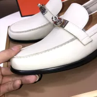 Cheap Hermes Leather Shoes For Men #1347408 Replica Wholesale [$100.00 USD] [ITEM#1347408] on Replica Hermes Leather Shoes