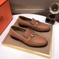 Cheap Hermes Leather Shoes For Men #1347409 Replica Wholesale [$100.00 USD] [ITEM#1347409] on Replica Hermes Leather Shoes