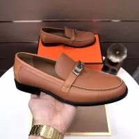 Cheap Hermes Leather Shoes For Men #1347409 Replica Wholesale [$100.00 USD] [ITEM#1347409] on Replica Hermes Leather Shoes
