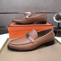 Cheap Hermes Leather Shoes For Men #1347409 Replica Wholesale [$100.00 USD] [ITEM#1347409] on Replica Hermes Leather Shoes