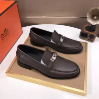 Cheap Hermes Leather Shoes For Men #1347410 Replica Wholesale [$100.00 USD] [ITEM#1347410] on Replica Hermes Leather Shoes