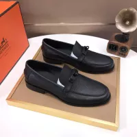 Cheap Hermes Leather Shoes For Men #1347411 Replica Wholesale [$100.00 USD] [ITEM#1347411] on Replica Hermes Leather Shoes
