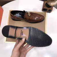 Cheap Hermes Leather Shoes For Men #1347412 Replica Wholesale [$92.00 USD] [ITEM#1347412] on Replica Hermes Leather Shoes