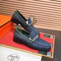 Cheap Hermes Leather Shoes For Men #1347438 Replica Wholesale [$98.00 USD] [ITEM#1347438] on Replica Hermes Leather Shoes