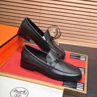 Cheap Hermes Leather Shoes For Men #1347439 Replica Wholesale [$98.00 USD] [ITEM#1347439] on Replica Hermes Leather Shoes