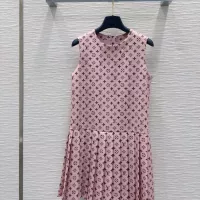 Cheap Louis Vuitton LV Dresses Sleeveless For Women #1347441 Replica Wholesale [$76.00 USD] [ITEM#1347441] on Replica Louis Vuitton LV Dresses