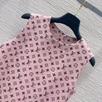 Cheap Louis Vuitton LV Dresses Sleeveless For Women #1347441 Replica Wholesale [$76.00 USD] [ITEM#1347441] on Replica Louis Vuitton LV Dresses