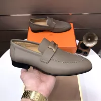 Cheap Hermes Leather Shoes For Men #1347443 Replica Wholesale [$100.00 USD] [ITEM#1347443] on Replica Hermes Leather Shoes