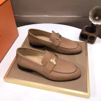 Cheap Hermes Leather Shoes For Men #1347444 Replica Wholesale [$100.00 USD] [ITEM#1347444] on Replica Hermes Leather Shoes