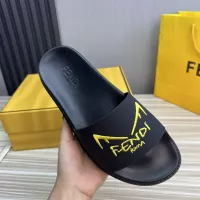Cheap Fendi Slippers For Men #1347479 Replica Wholesale [$56.00 USD] [ITEM#1347479] on Replica Fendi Slippers
