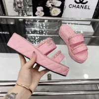 Cheap Chanel Slippers For Women #1347492 Replica Wholesale [$112.00 USD] [ITEM#1347492] on Replica Chanel Slippers